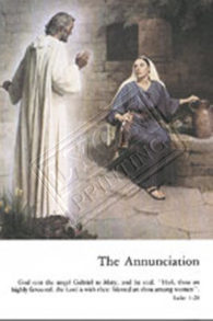 Angel Gabriel annunciation to Mary