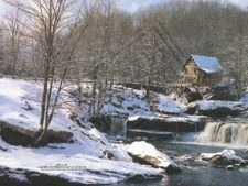 Saw mill in the mountains