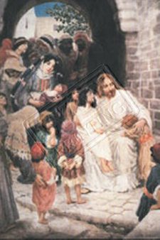 Jesus Teaches the Children